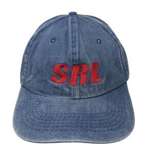 SRL Supermodified Racing League Slideback Hat Blue One Size Adjustable